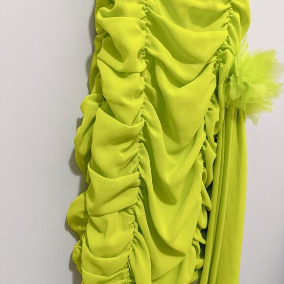 For Love & Lemons Lorlai Mini Party Ruched Dress NWOT - Picture 3 of 9